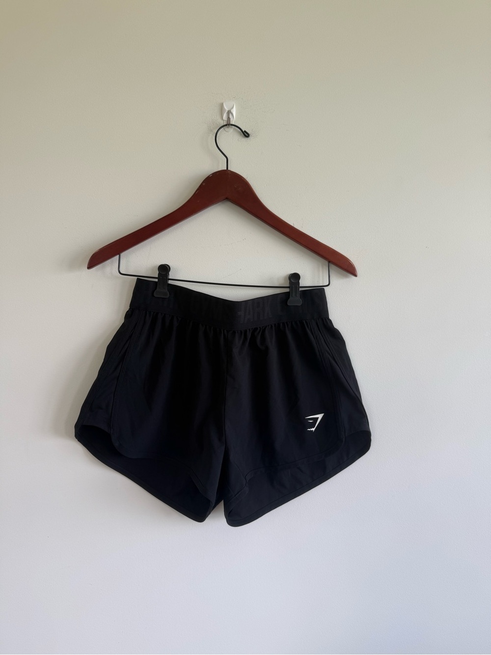 Gymshark Black Women's Athletic Running Shorts
